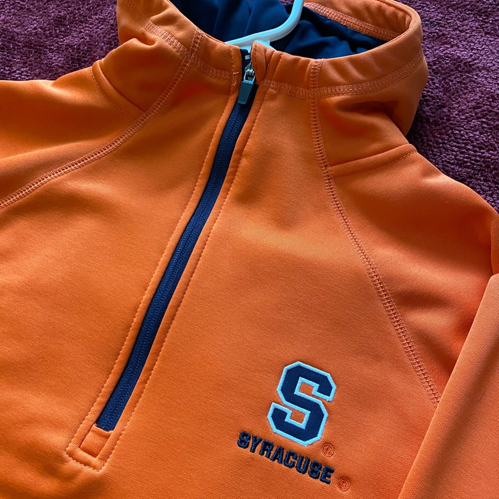 Syracuse athletics quarter zip fleece